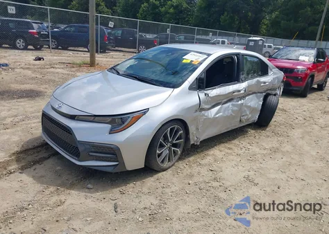 2022 Toyota Corolla Se z USA, uszkodzony, nr VIN JTDS4MCEXN3504931